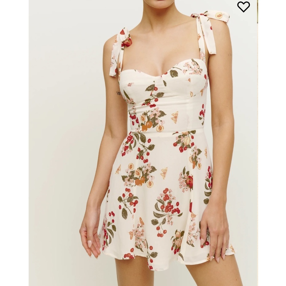 Reformation Niara Mini Dress in Fruity NWT